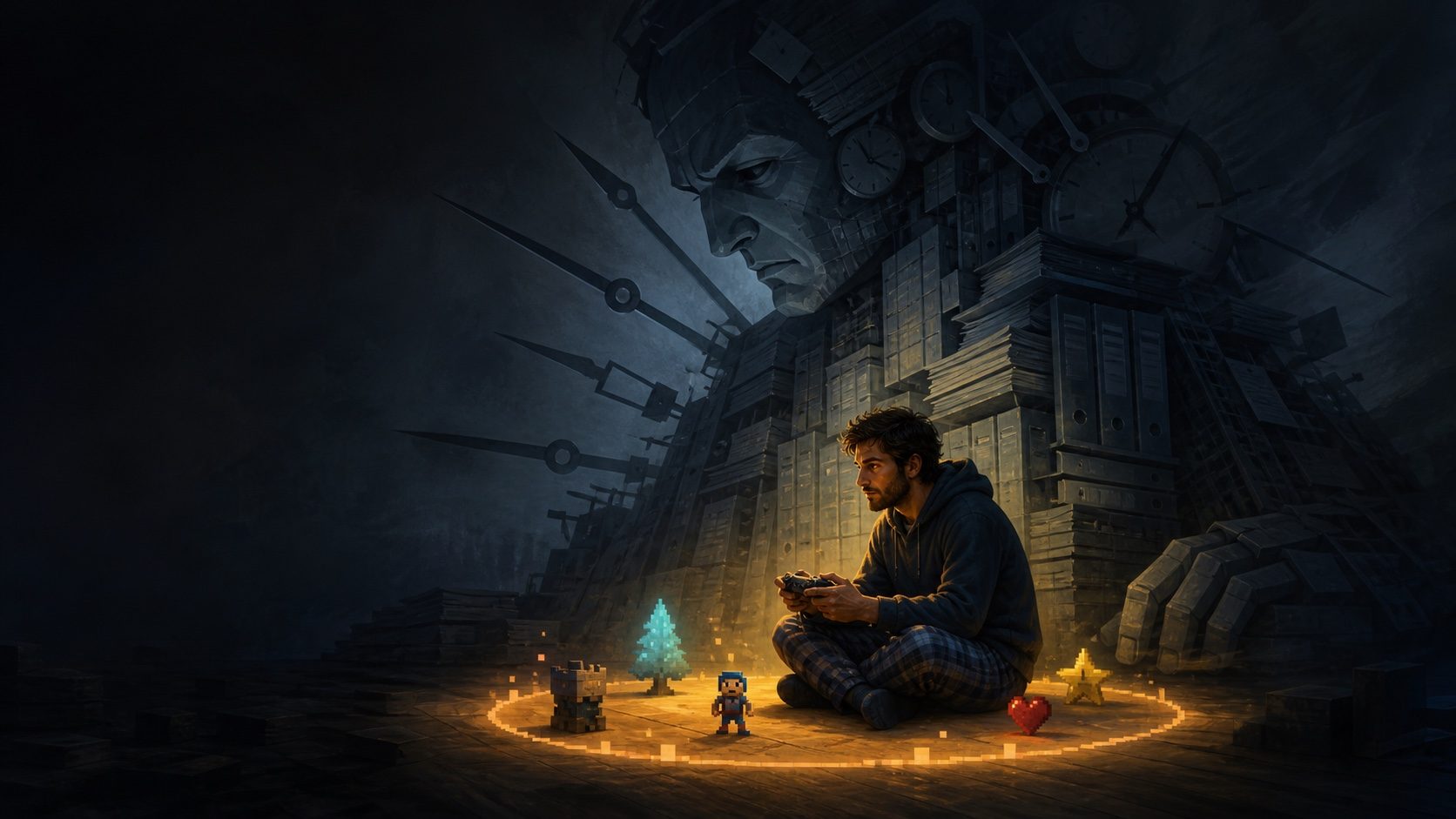A culpa de jogar sendo adulto: será que estou perdendo tempo?