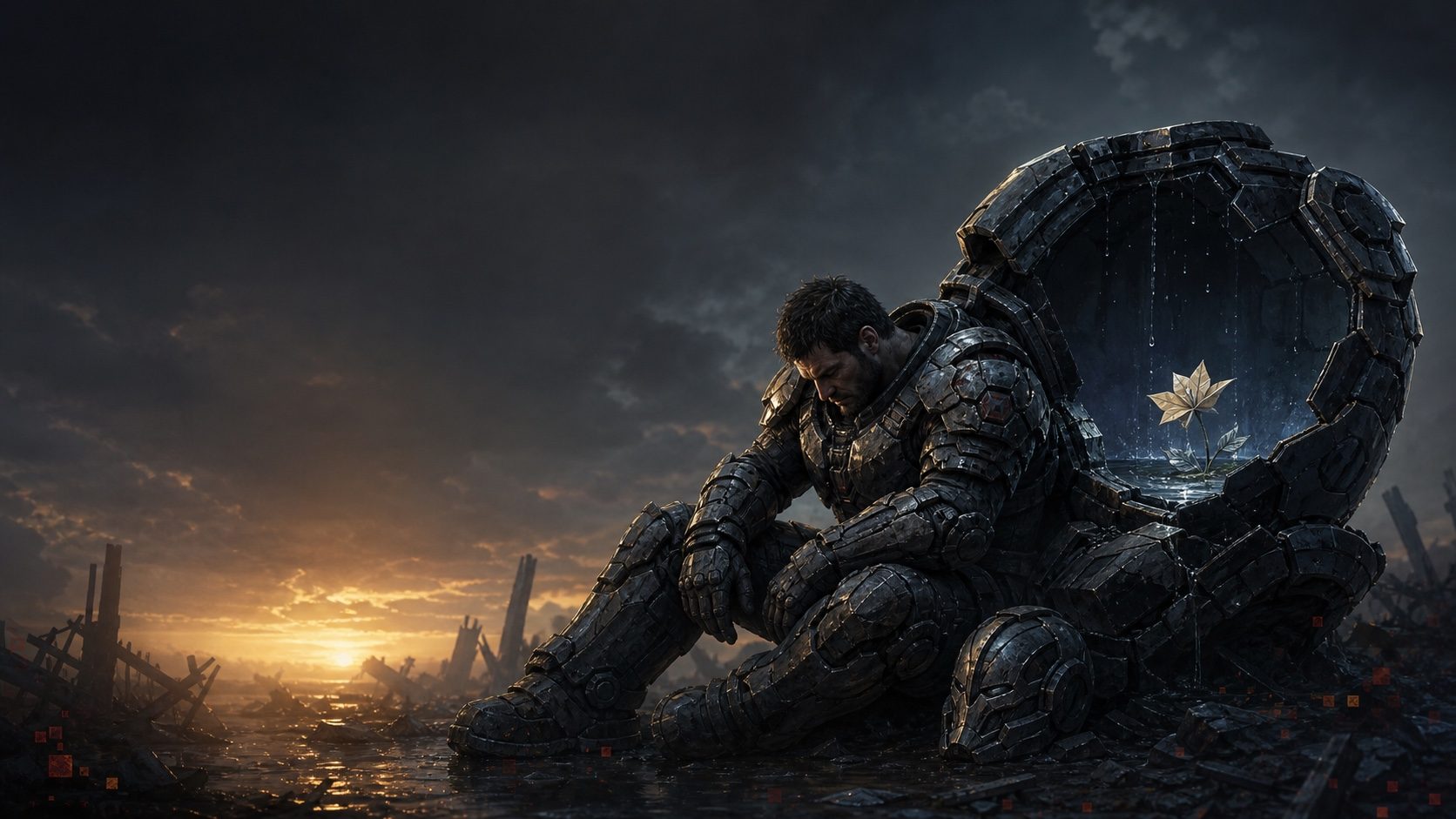 Gears of War: a musculatura é uma armadura contra a dor